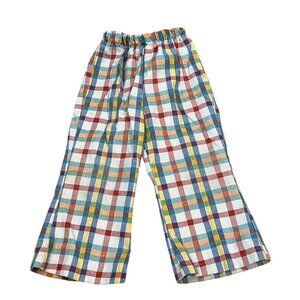 Vintage Health-Tex Childrens Medium Multicolor Plaid Pants 3T